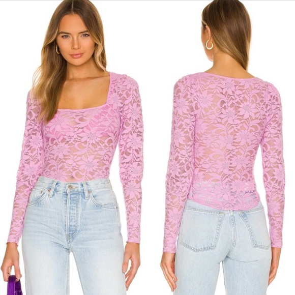 Free People Tops - Free People Lace Layering Top